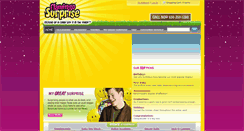 Desktop Screenshot of flamingosurprise.com