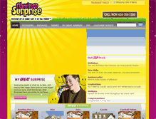 Tablet Screenshot of flamingosurprise.com